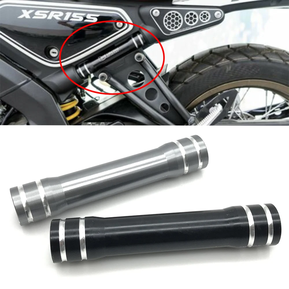 

Для мотоцикла Yamaha XSR155 XSR-155 2019 2020 CNC алюминиевая задняя рамка Крышка боковая крышка аксессуары