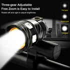 Фсветильник рь светодиодный велосипедный передний, 15 000 лм, с зарядкой от USB