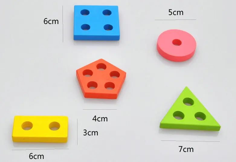 Необычные Игрушки для раннего детства Геометрическая доска интеллекта