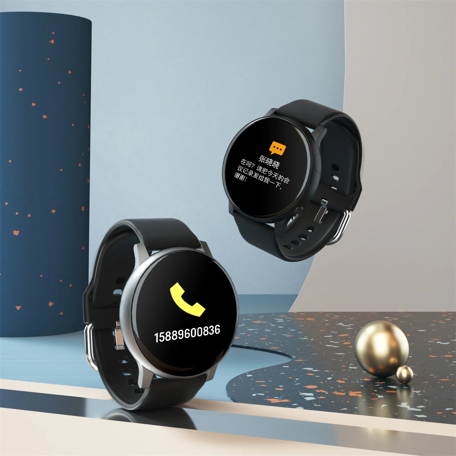 Умные часы 2020 S2 Ecg Ppg для мужчин и женщин с Bluetooth-вызовами, защитой Ip68 от воды, измерением сердечного ритма и спортивными функциями для Android и iOS фитнеса.