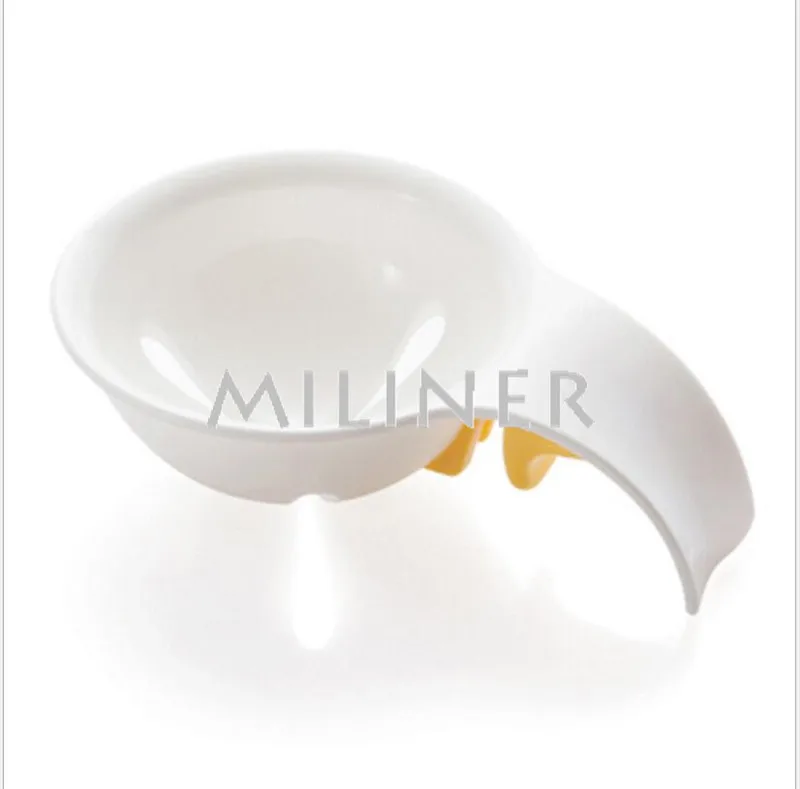 Мини Яичный желток Белый сепаратор с силиконовым держателем Эко дружественных