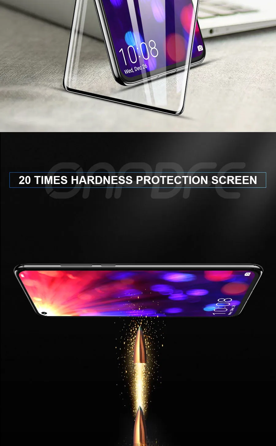 9D закаленное стекло для huawei Honor 8X 8C 8A 9i 10i 20i 20 V20 V10 V9 Play Note 10 Защитная пленка для экрана