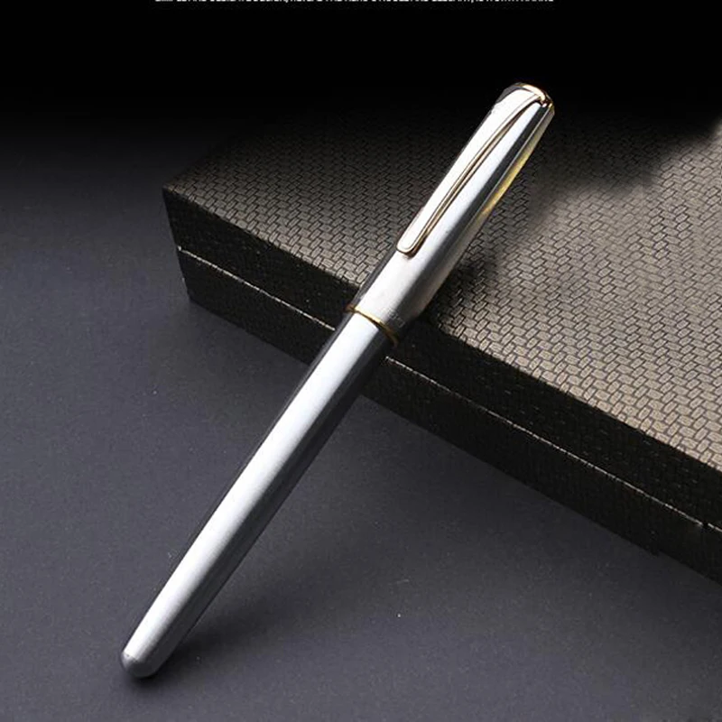 Классический дизайн полностью Металлическая чернильная авторучка роскошная