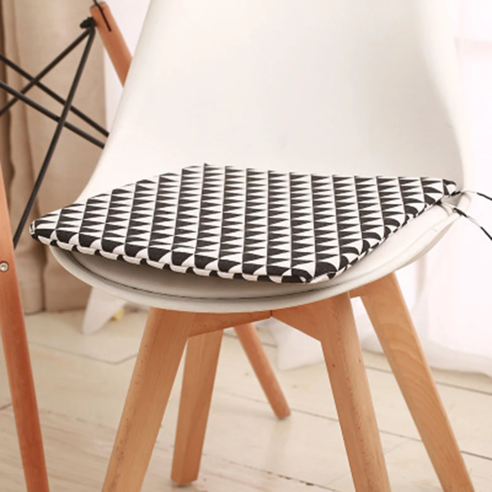 2019 New Useful 39X40cm Removable Chair Cushion Seat Pads with Tie On Home Garden Patio Cover Office Household | Дом и сад
