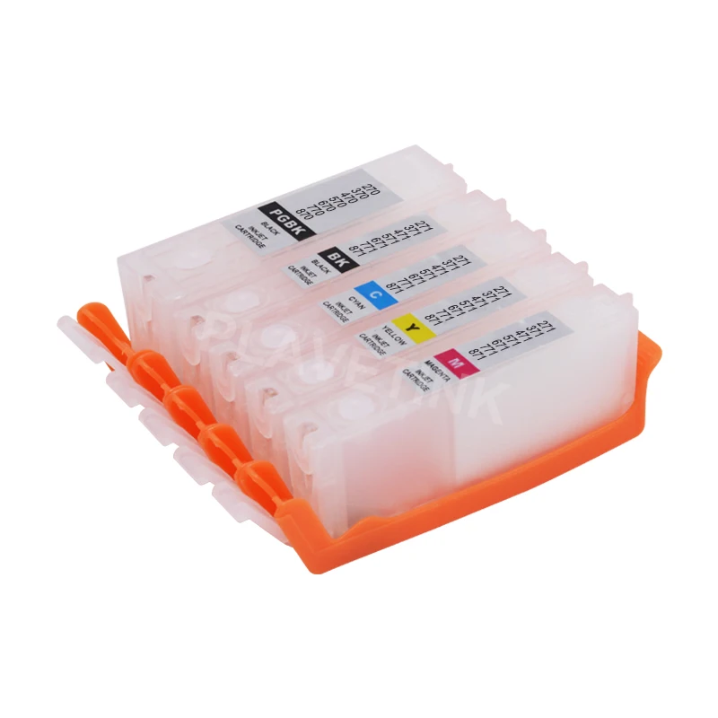 Чернила Plavetink 500 мл + чернильный картридж PGI570 CLI571 для Canon PGI 570 CLI 571 XL PIXMA Silver MG7750 MG7751