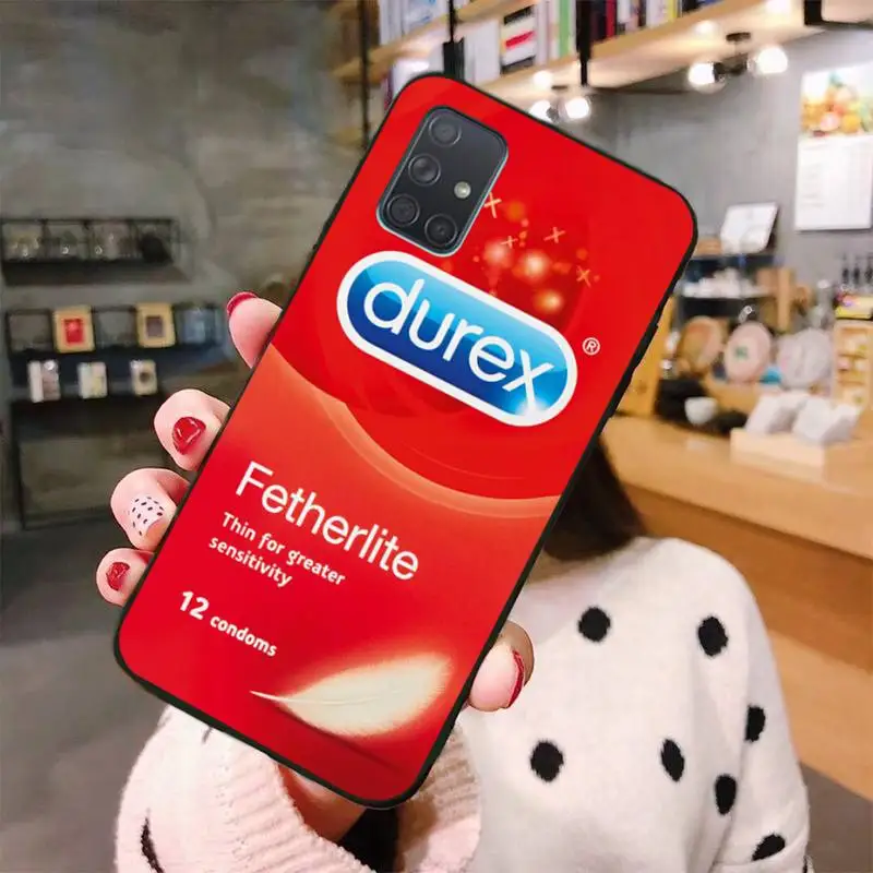 

Durex Box Phone Case For Samsung Galaxy A21S A01 A11 A31 A81 A10 A20E A30 A40 A50 A70 A80 A71 A51