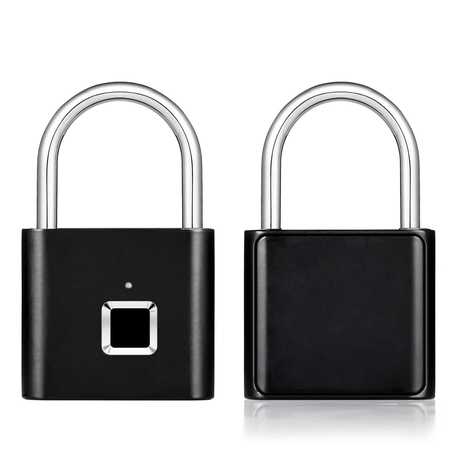 Золотой безопасности 1 шт. Интеллектуальный USB Перезаряжаемый дверной замок отпечатков пальцев замок для сумки быстрая разблокировка отпечатков пальцев замок для шкафа