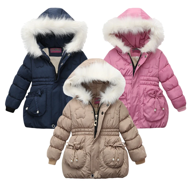 Милая куртка для маленьких девочек возрастом от 1 года до 4 лет модные пальто с