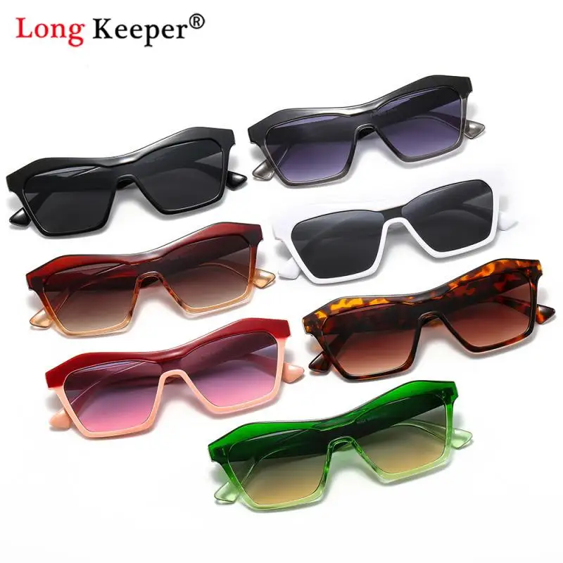 

Солнцезащитные очки в большой оправе Uv400 для мужчин и женщин, модные дизайнерские винтажные большие солнечные очки «кошачий глаз» с леопард...