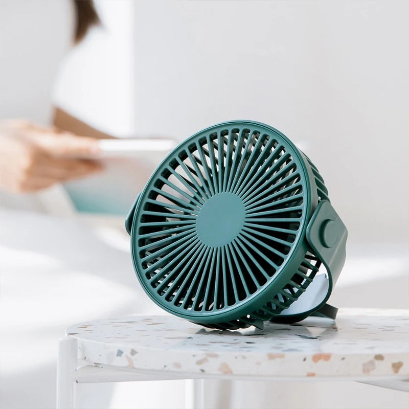 Подвесной вентилятор с зарядкой от USB 4000 мА · ч 4 скорости потолочный для кемпинга