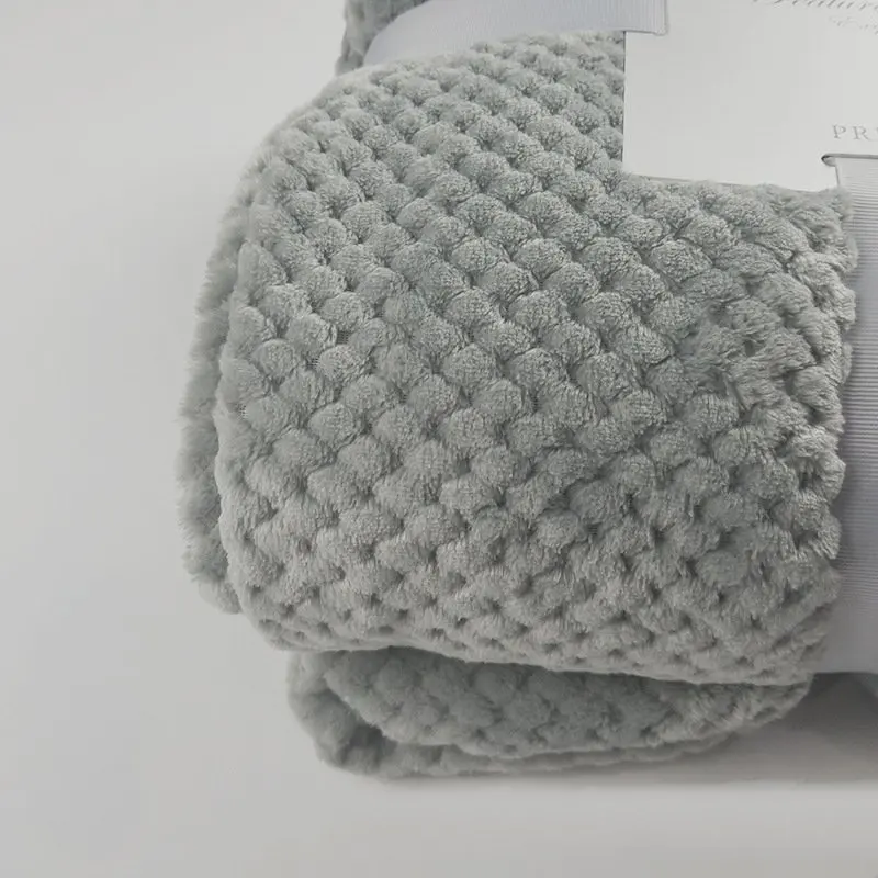 Супермягкое фланелевое одеяло для использования в самолете диван офисное