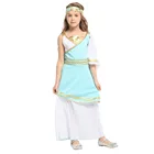 Детские римские, греческие костюмы принцессы, богини, Венеры, праздничные маскарадные костюмы для Хэллоуина, Пурим