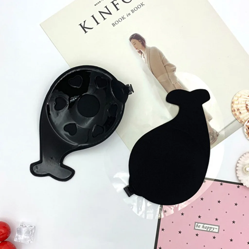 Прямая поставка 1 пара Невидимый клейкий бюстгальтер пуш-ап Бралетт без бретелек