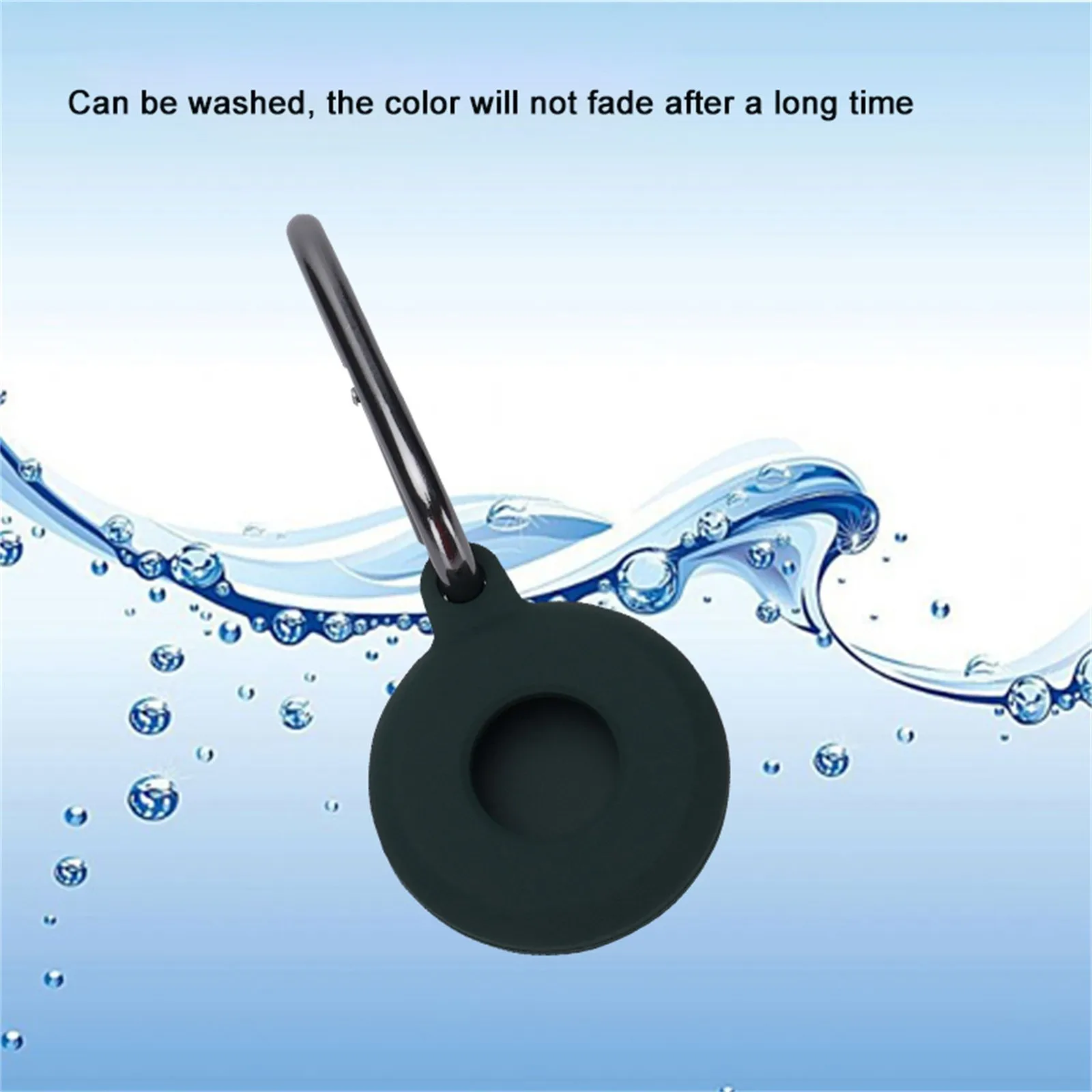 

For Apple Airtags Liquid Silicone Protective Sleeve For Apple Locator Tracker Anti-lost Device Keychain Protective Sleeve Hot