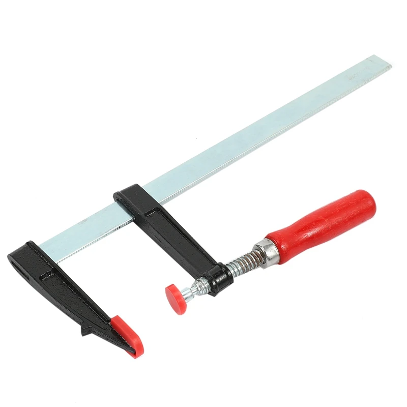 

F Clamps Bar Clamps, Heavy Duty Quick Slide Wood Clamp Set, 200mm(8-Inch) & 300mm(12-Inch), 2-Piece