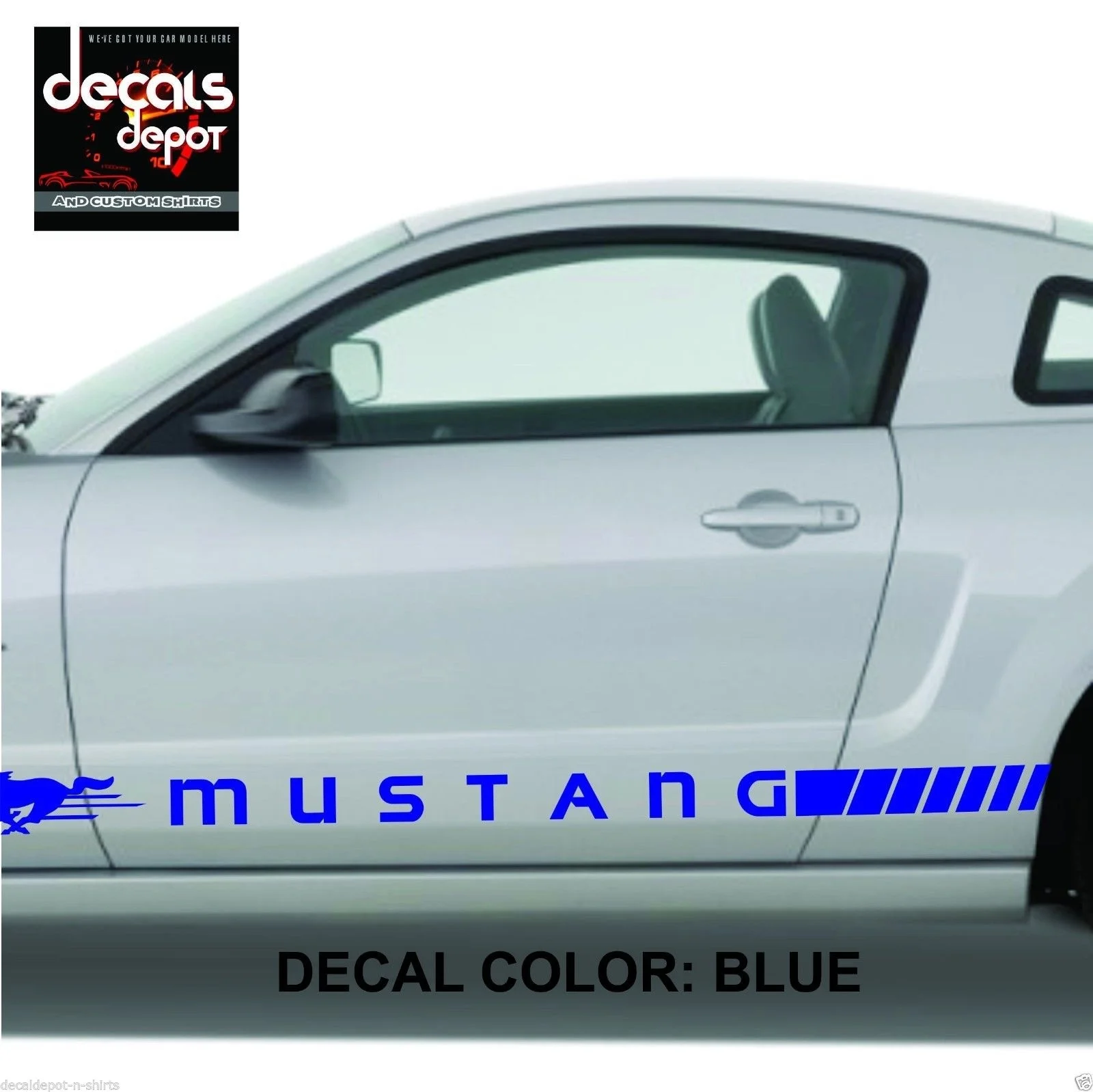 Для 2 шт рокер панель полосы для ford Shelby Mustang GT V6 Ecoboost Fastback трансформер