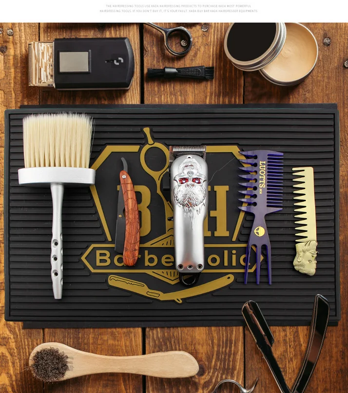 Термостойкий силиконовый коврик для волос термостойкий Коврик ножниц-ножниц