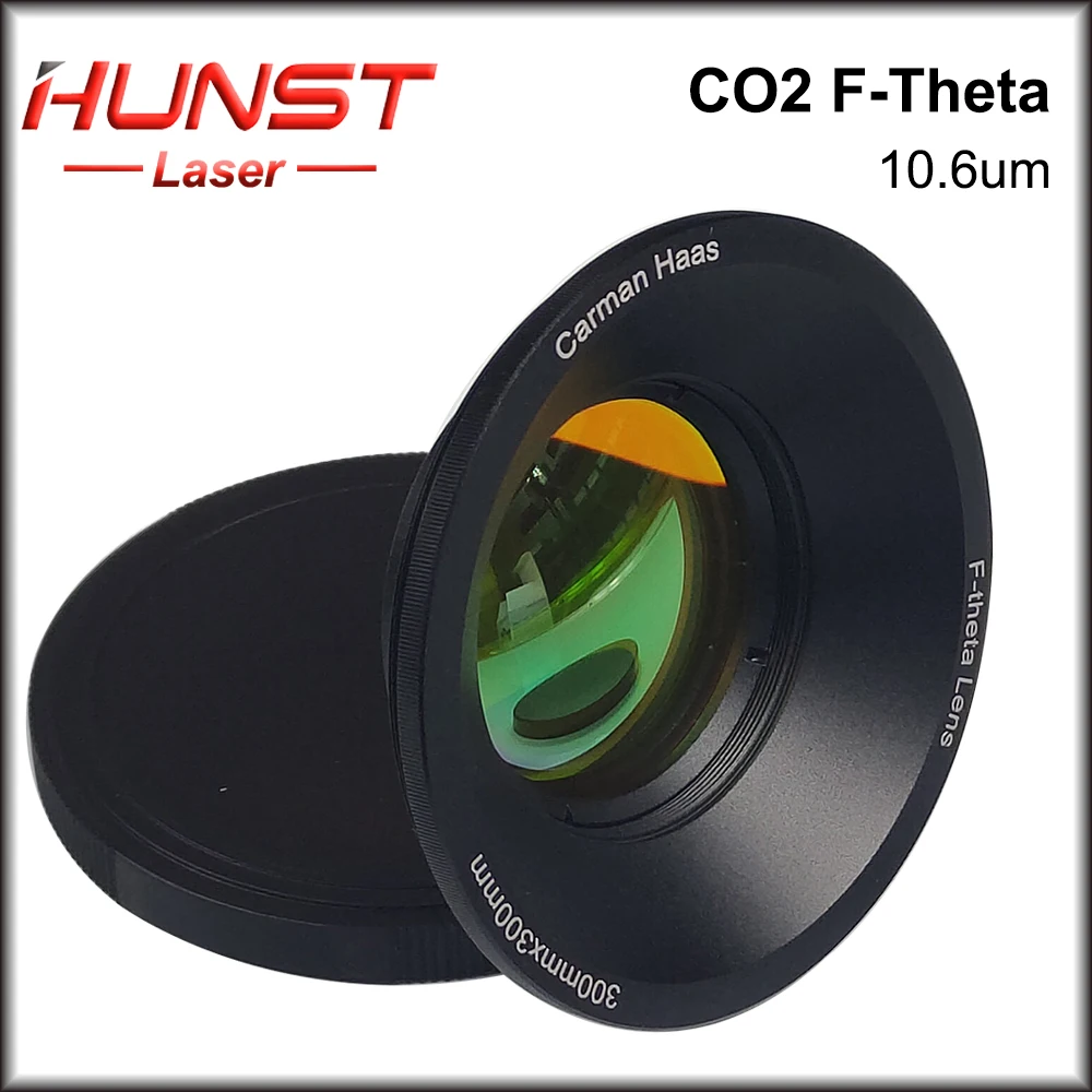 Объектив для сканирования CO2 F-theta Hunst 10 мкм 50x50 ~ 400x400 мм FL75 650 лазерный гравер