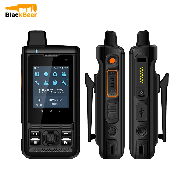 Рация UNIWA B8000 IP68 экран 2 4 дюйма мобильный телефон POC MT6739 Android 8 1 4G LTE четырёхъядерный