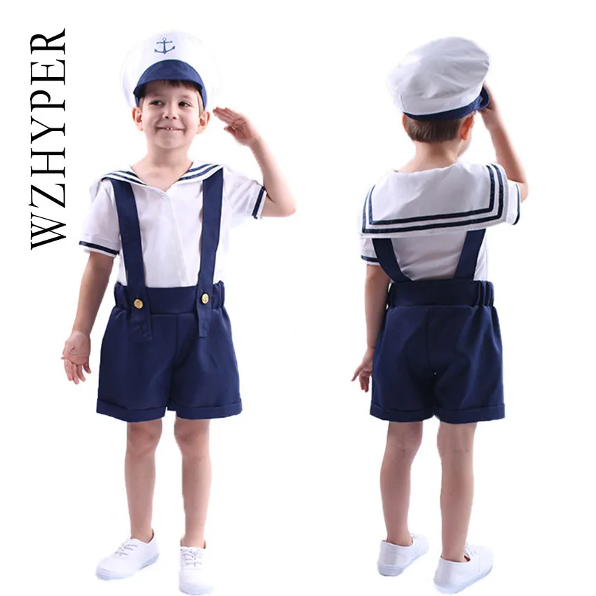 Морской Костюм Моряка Косплей Американский флот Униформа костюмы для Хэллоуина