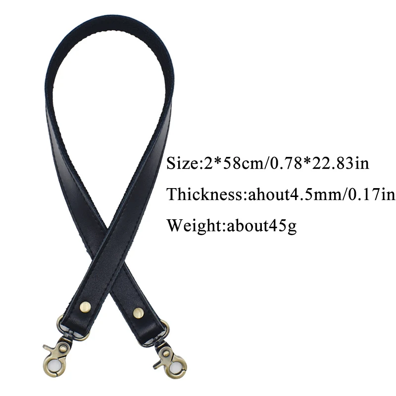 Женский ремешок для кошелька 58 см кожаная сумка 2019 аксессуары сумок черные ручки