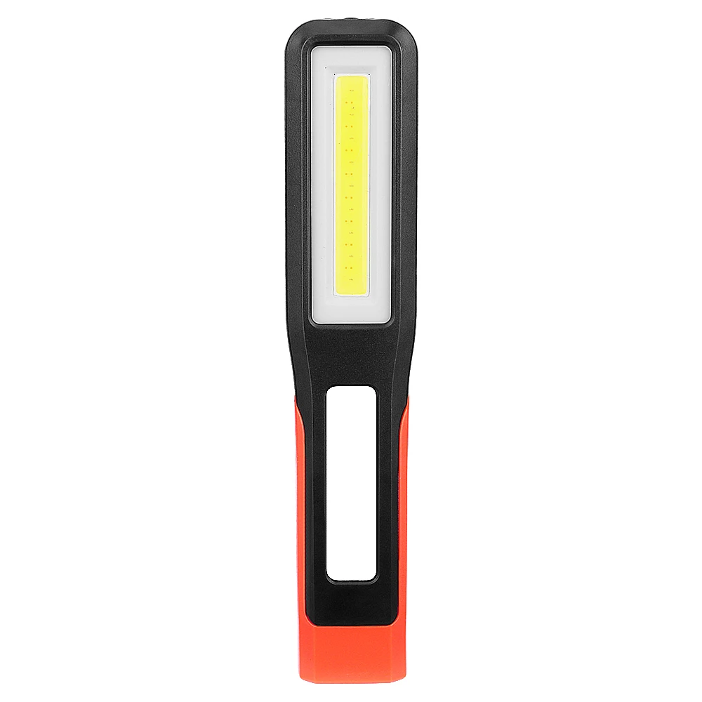 COB LED рабочий инспекционный фонарь фонарик USB зарядка поворотный крюк Магнитный