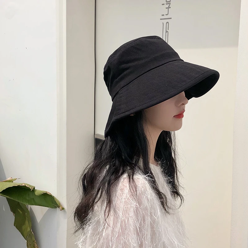 

Japanese Style Fisherman Hat Women's Korean-Style Fashionable All-Match Sun Protection Hat Xiawan Classic Face-Looking Small