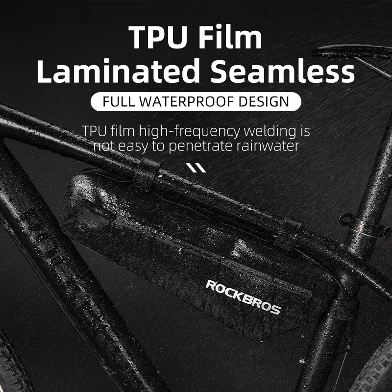 Велосипедная сумка ROCKBROS вместительная Портативная для велоспорта с карманом