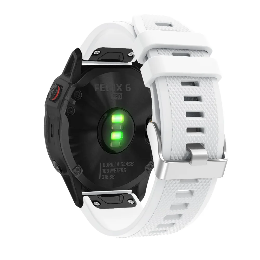 26 22 20 мм ремешок для часов для Garmin Fenix 5X5 5S 3 3HR 6 6X6 S gps часы Quick Release strip Forerunner 945/935 наручных полос