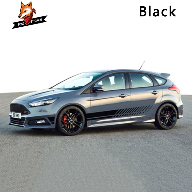 2 шт. Водонепроницаемый самоклеящаяся Авто Кузова Боковая дверь виниловые