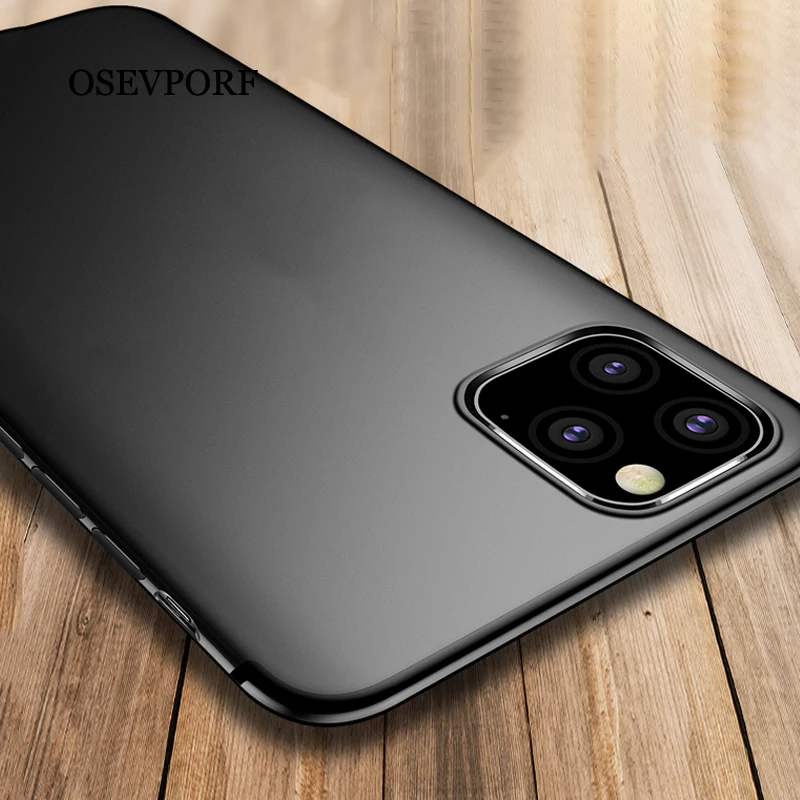 OSEVPORF Ultra Thin Hard PC Case On The For iPhone 14 12 13 X XR XS Max Full Cover For iPhone 11 Pro Max 11 Shockproof Slim Case