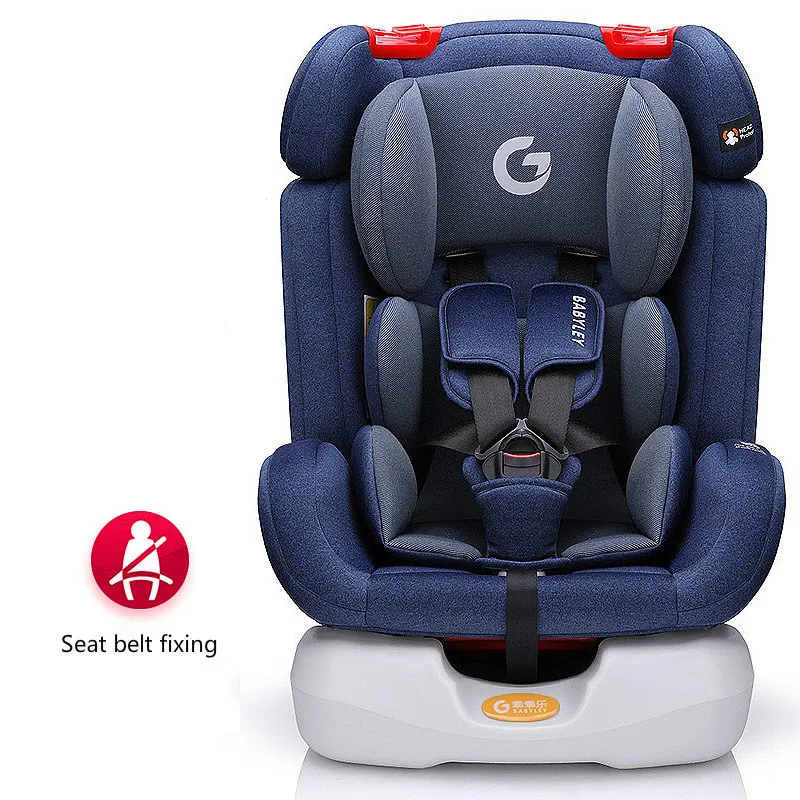 Safety Belt 0-12 детское автомобильное безопасное сиденье с большим углом комфорта ISOFIX детское автомобильное сиденье - Color: Safety Belt