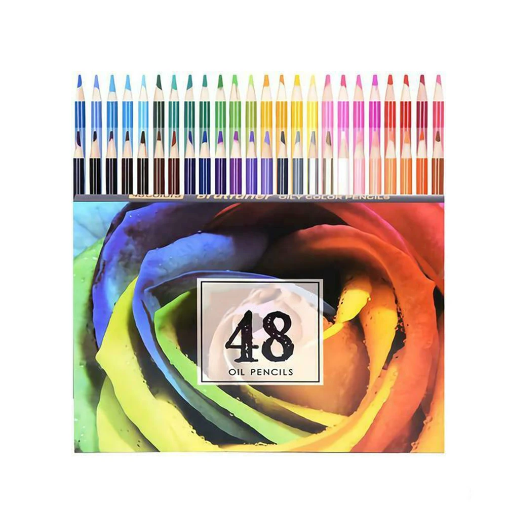 

48/72/120/160 цветов Цветные карандаши набор для рисования эскиз живопись студенческая школа Искусство Подарки VH99