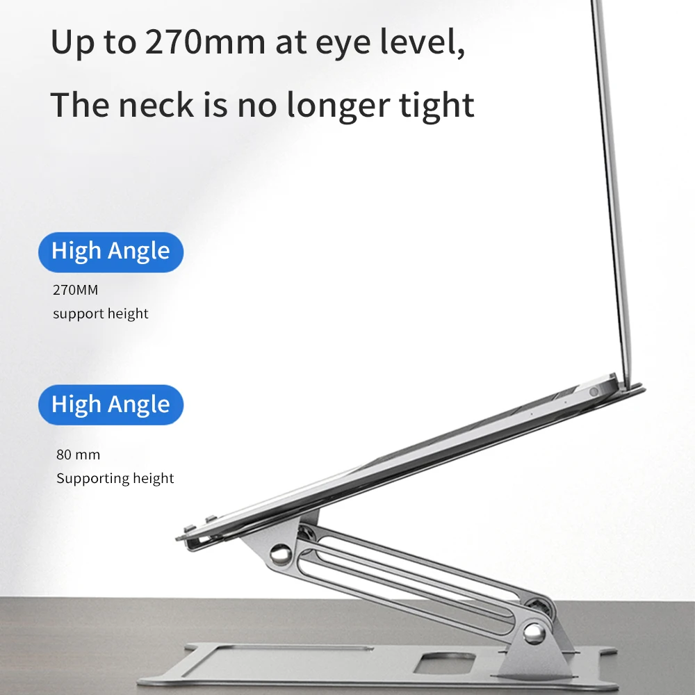 

Adjustable Aluminum Ergonomic Laptop Bracket Aluminum PC Stand Laptop Stand Laptop Stand For Tablet MacBook Laptop
