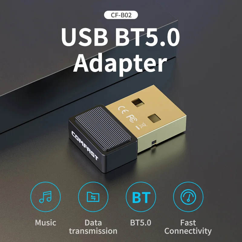 Беспроводной USB Bluetooth-адаптер RTL8761B BT 5 0 адаптер диапазон 10 м музыкальный