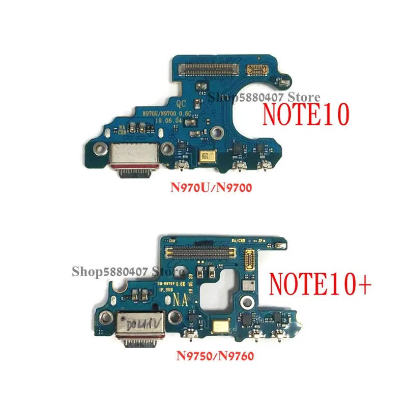 

Original Charger plug Board Connector For Samsung Galaxy Note 10 Plus N9700 N970U N9750 N9760 USB Charging Port Dock Flex cable