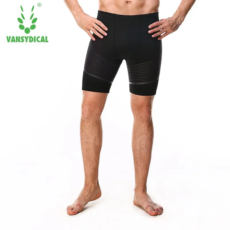 Men Swimwear Tight Swim Trunks Quick Dry Swimming Shorts Mens Swimsuit Boys Beach Shorts Black Swimming Trunks Pants