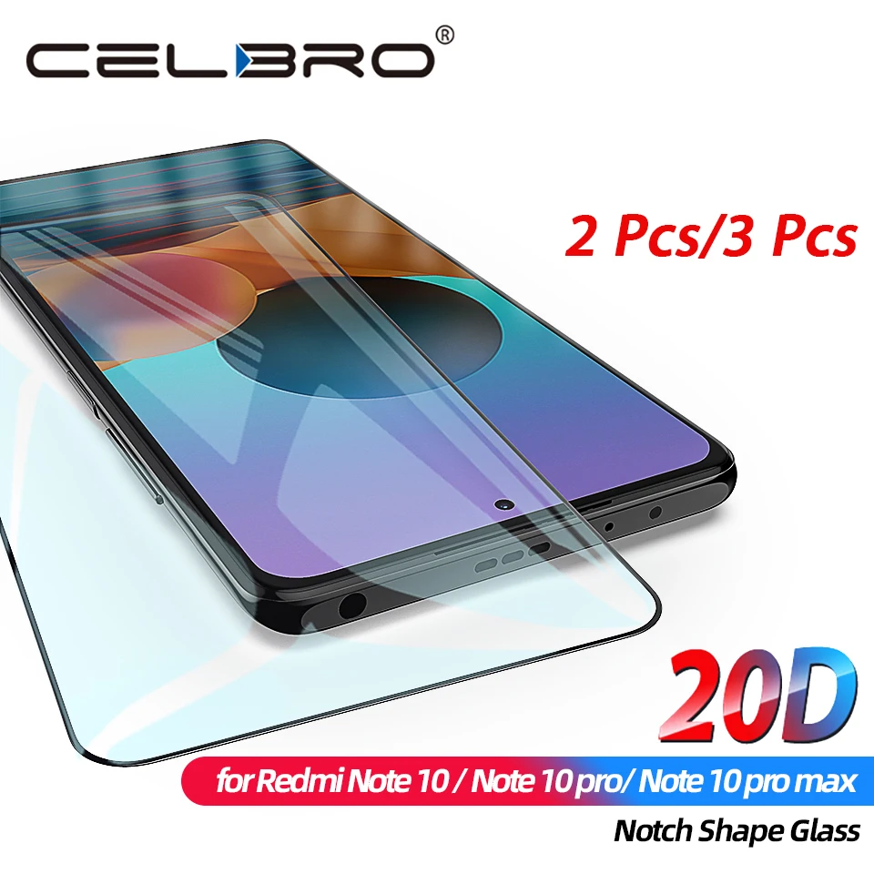 2 шт. Xiaomi Redmi Примечание 10 5G 10s 10pro Max Защитная пленка для экрана из закаленного