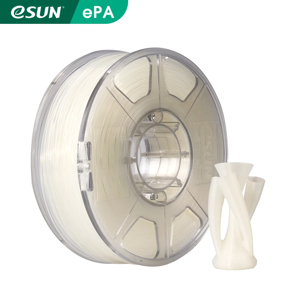 Filamento de Náilon Precisão + – Filamento de Impressão 3d para Impressoras Esun Impressora Filamento – 0.05mm 1kg 2.2lbs Carretel 1.75mm 3d pa