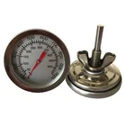 1 шт., термометр для барбекю, из нержавеющей стали