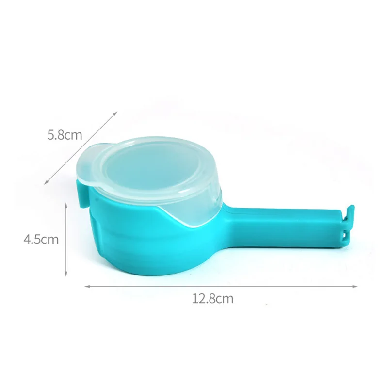 

1Pcs Snack Sealing Clips Keeping Fresh Keeping Fresh Sealer Clamp Plastic Helper for Seal Moisture-proof Food Storage Bag Clip