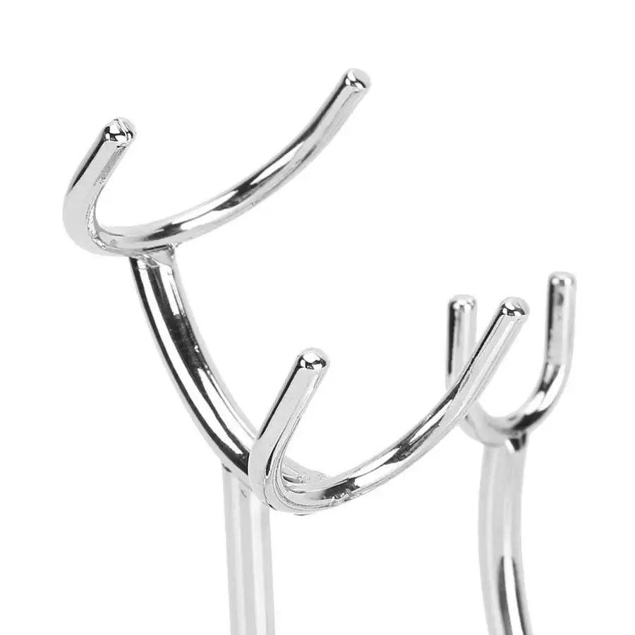 

Manual Razor Shaving Brush Soap Bowl Stand Electroplating Metal Shaving Knife Stand Shaving Holder Tool