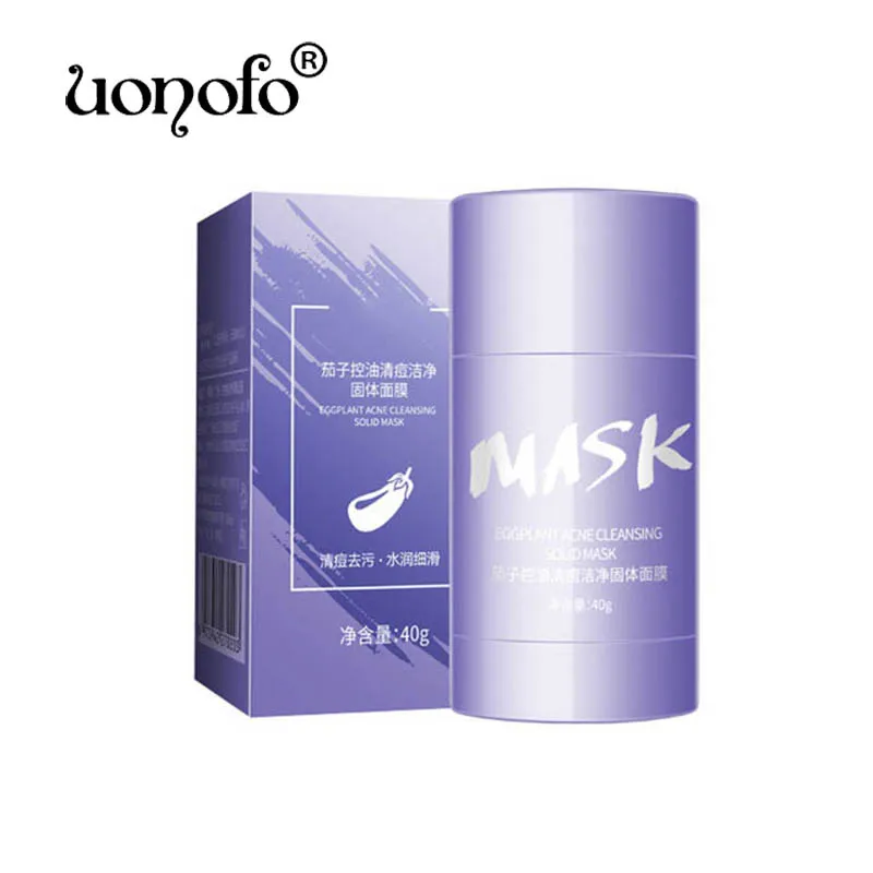 Зелёный чай очистки палочки пластилина масло Управление анти акне Баклажан