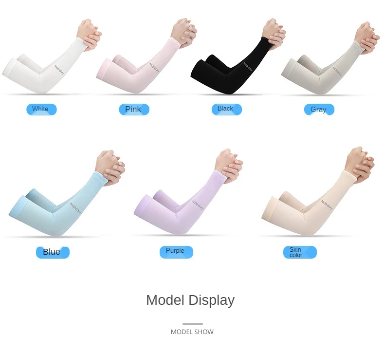 

Ice silk sunscreen sleeve sleeve men's summer riding ice sleeve outdoor sports arm cover sun breathable