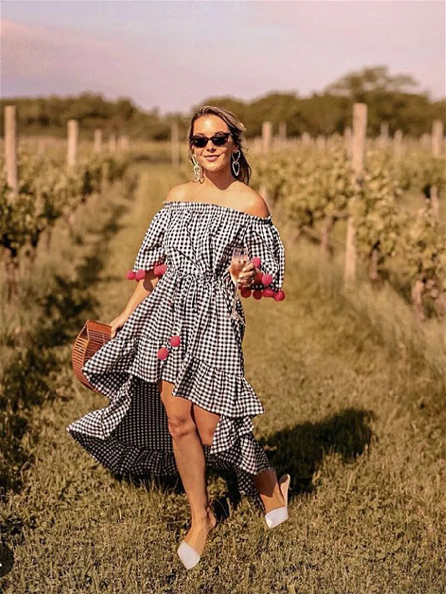 Вадим Новое поступление на открытом воздухе летняя полиэфирная Slash шеи Короткое