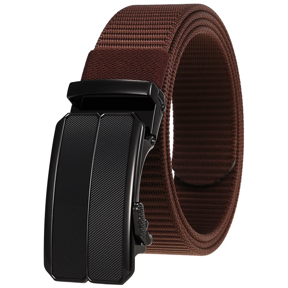 Мужской нейлоновый ремень с храповым механизмом автоматической металлической