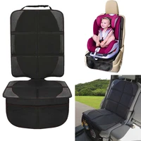 1 pcs car baby child safety seat cushion anti slip pu leather oxford cloth car seat protector