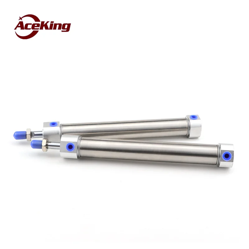 Мини-цилиндр из нержавеющей стали MG20/25/32/40 250/300-25/50/75/100/150/200/300/500 Малый магнитный