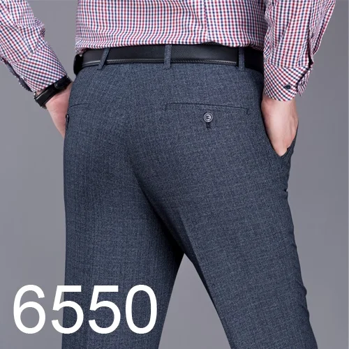 6550 Mu Yuan Yang, новинка, Мужская одежда, костюмы и Блейзер, костюм, брюки, мужские, формальные, Осень-зима, плотные, платье, брюки, смесь шерсти - Цвет: 6550
