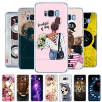 for samsung s 8 s8 case back cover for samsung galaxy s8 plus case cover soft tpu silicone fundas coque for samsungs8 phone case